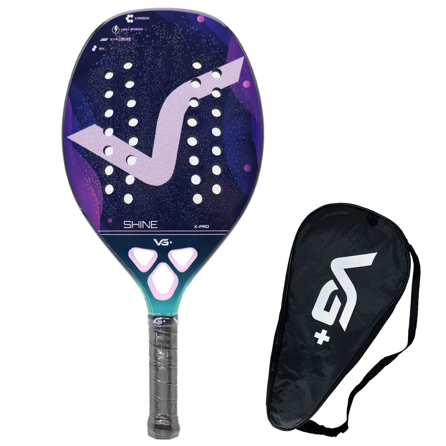 Racket with Cover Bag